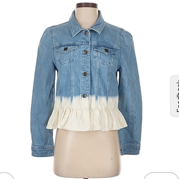 Kate Spade Light Blue Denim Jacket - Picture 2 of 5